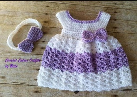 crochet dress pattern newborn easter
