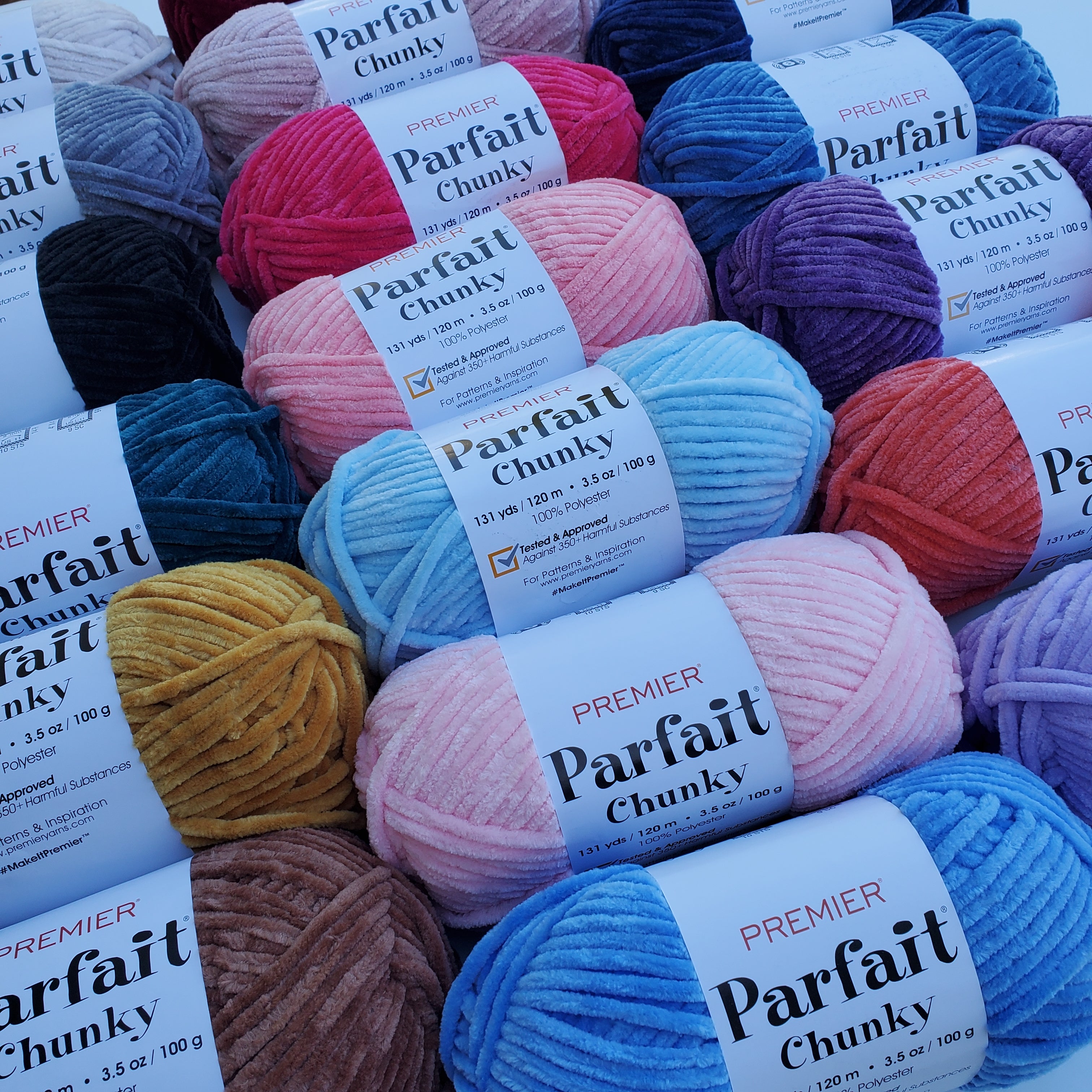 Premier Yarns Parfait Chunky and More