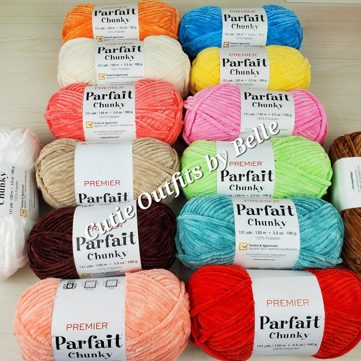 PARFAIT PREMIER YARNS, Knitting Chunky Yarn, Crochet Chunky Yarns