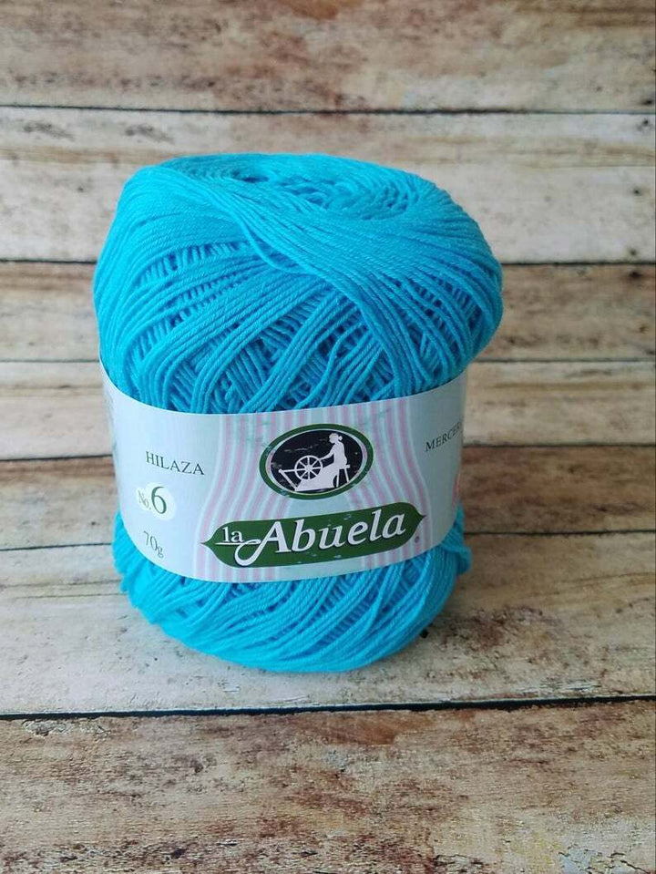 Abuela No.6,Cotton  Omega 100% Mercerized Cotton Yarn, Cotton Abuela Thread Soft