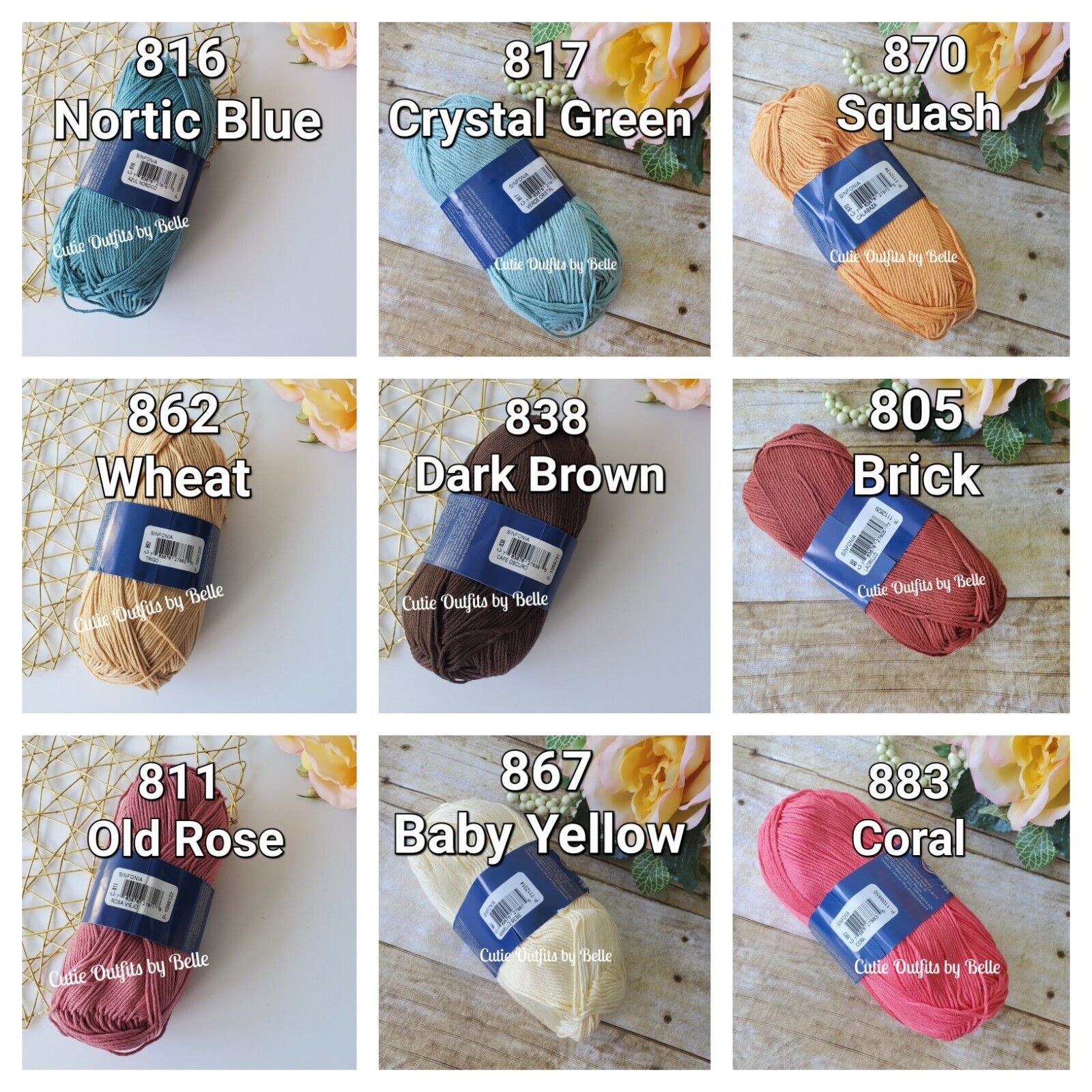 Cotton Yarn Mercerized Sport Weight Yarn, Amigurumi Yarn Sinfonia Yarn Hilazas 