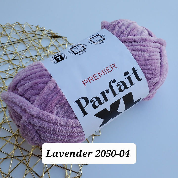 PREMIER Parfait XL, Jumbo 87 yds/7oz Polyester Yarn, Soft Chunky Crochet Yarn