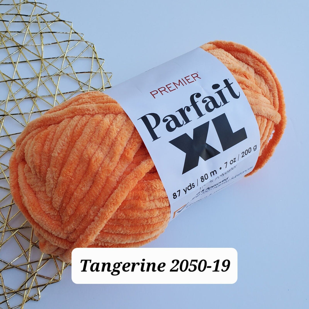 PREMIER Parfait XL, Jumbo 87 yds/7oz Polyester Yarn, Soft Chunky Crochet Yarn