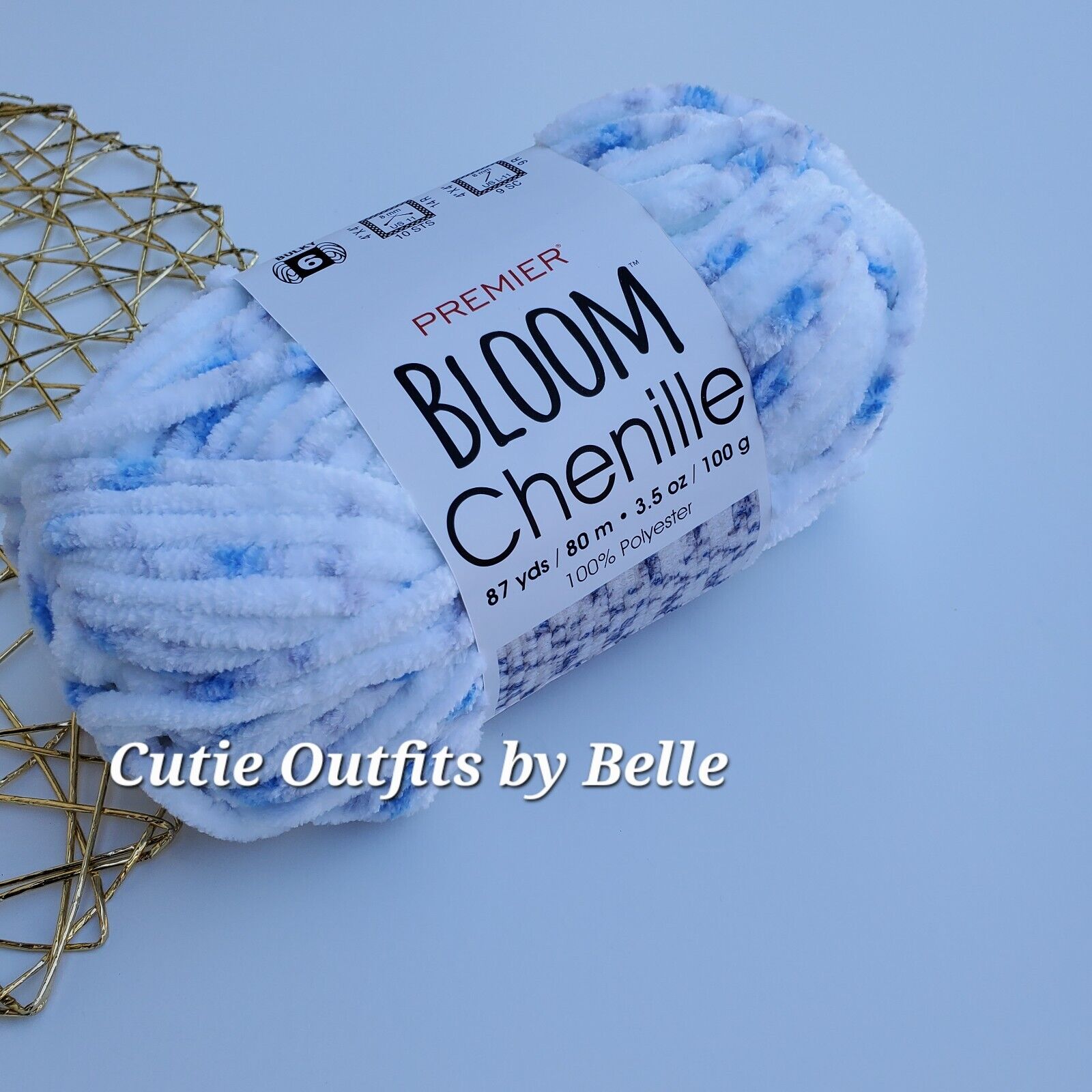 Premier BLOOM Chenille Yarn, Chenille Yarn, Crochet Plushie Yarn,