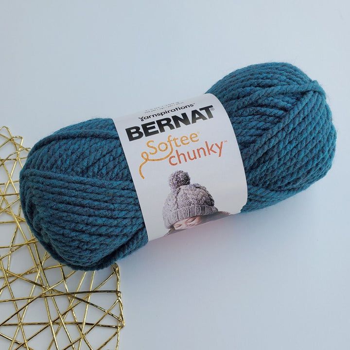 Bernat Softee Chunky Yarn, Acrylic Super Bulky 3.5 oz/100g ,Choose Colors