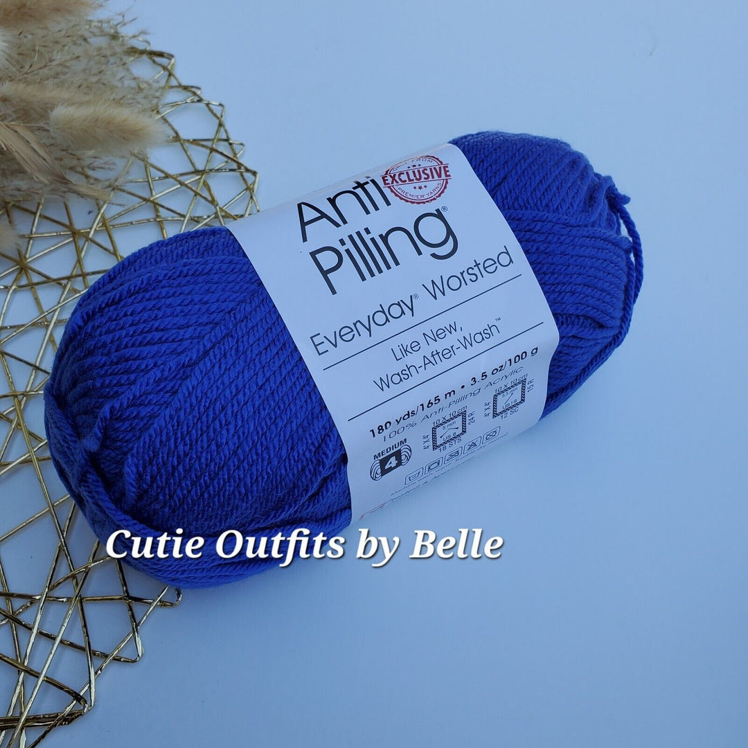 Premier Anti-Pilling Everyday Worsted Yarn, CHOOSE COLOR