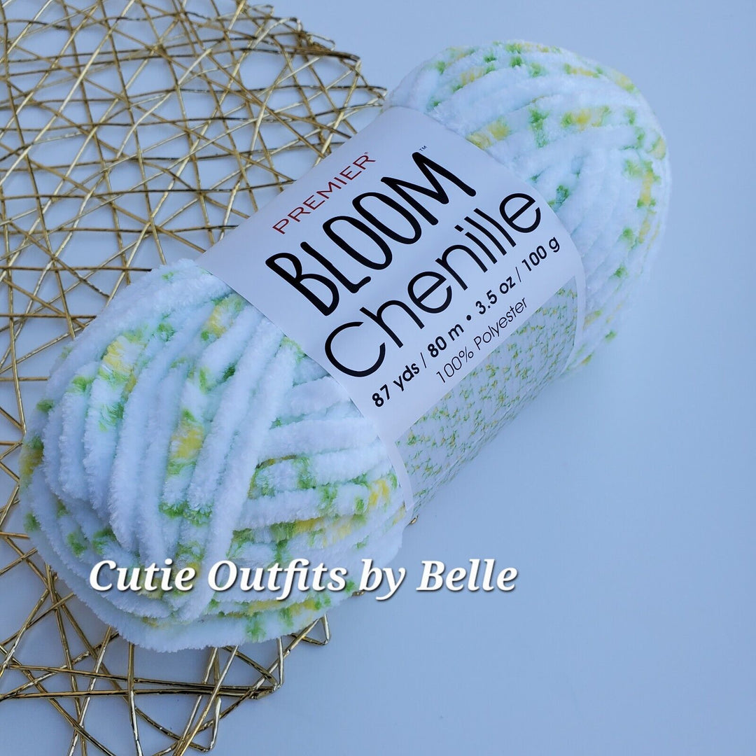 Premier BLOOM Chenille Yarn, Chenille Yarn, Crochet Plushie Yarn,