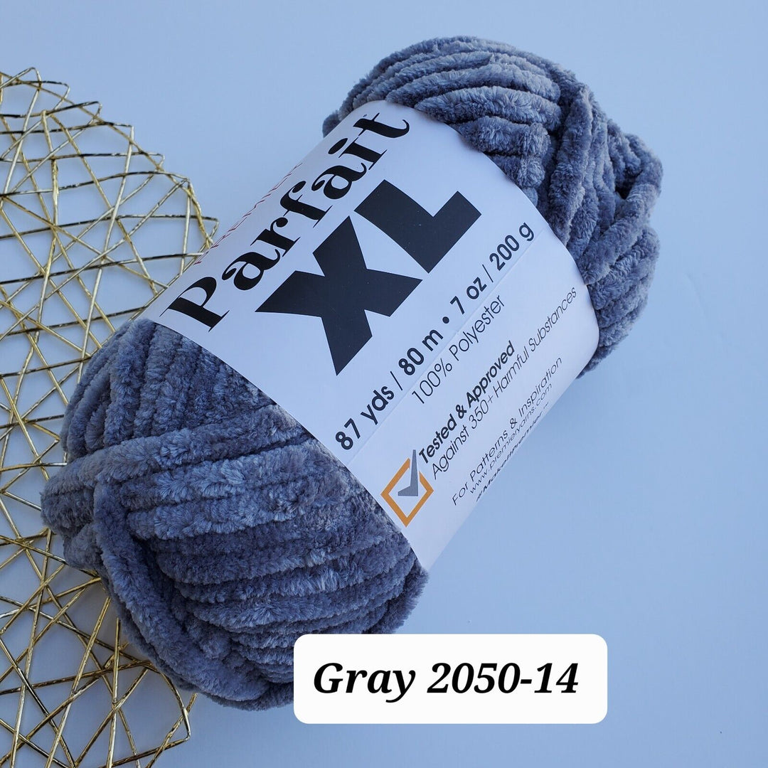 PREMIER Parfait XL, Jumbo 87 yds/7oz Polyester Yarn, Soft Chunky Crochet Yarn