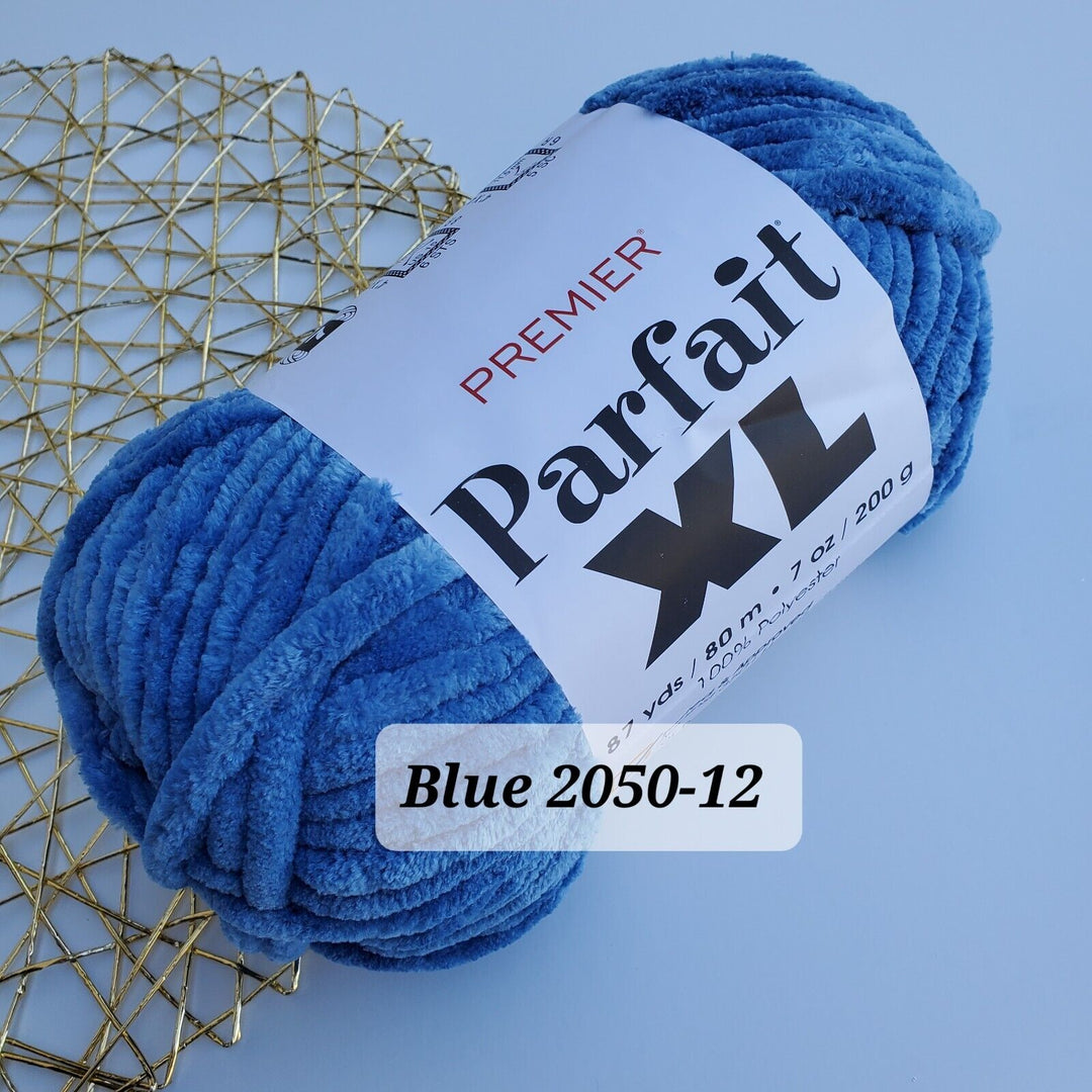 PREMIER Parfait XL, Jumbo 87 yds/7oz Polyester Yarn, Soft Chunky Crochet Yarn