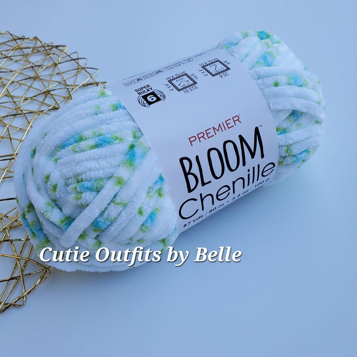 Premier BLOOM Chenille Yarn, Chenille Yarn, Crochet Plushie Yarn,