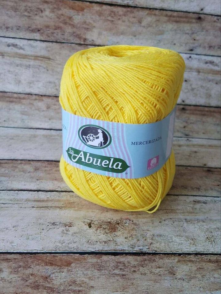 Abuela No.6,Cotton  Omega 100% Mercerized Cotton Yarn, Cotton Abuela Thread Soft