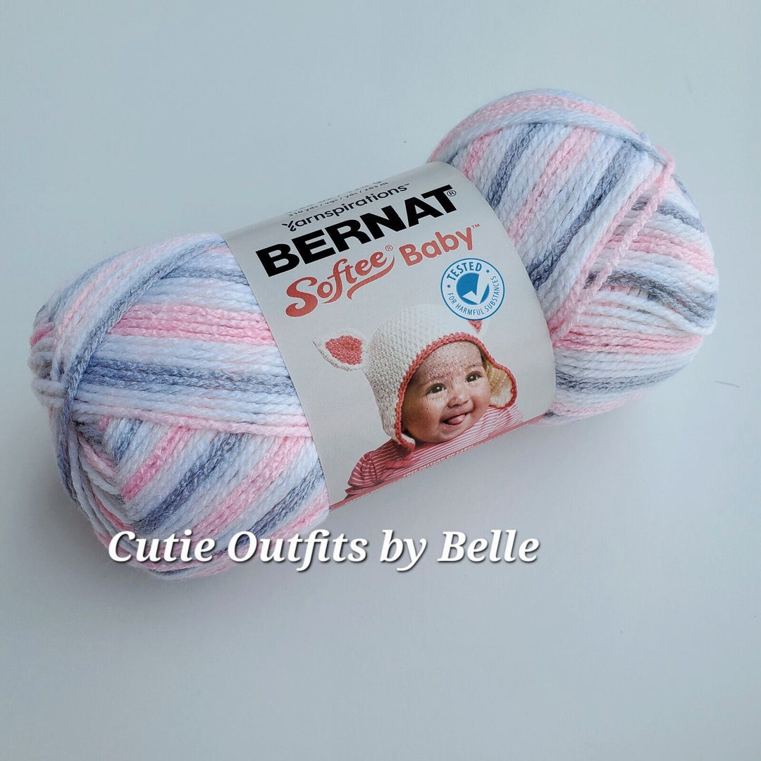 SALE! Bernat Softee Baby Yarn,5 oz/140g Light Weight Acrylic Yarn