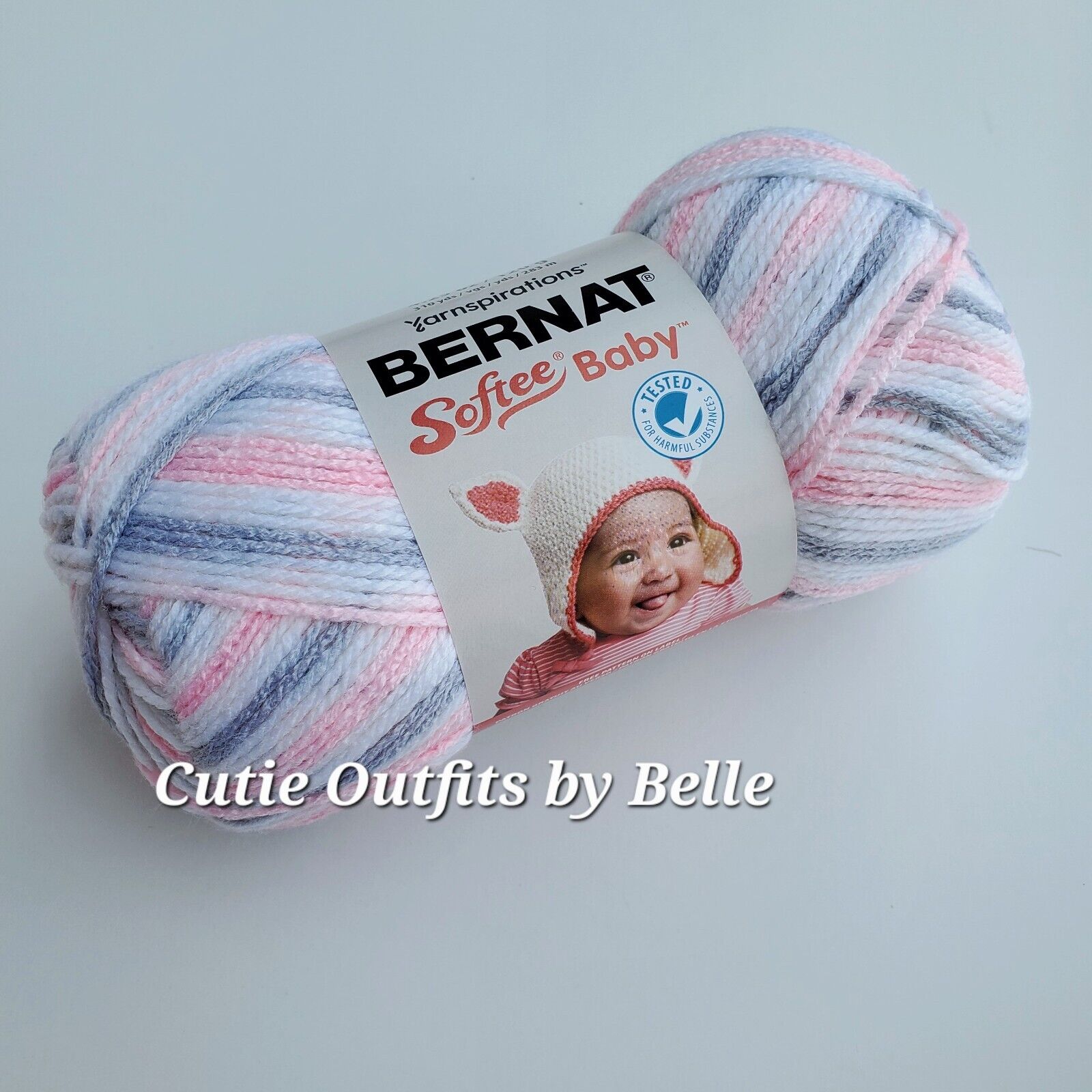 SALE! Bernat Softee Baby Yarn,5 oz/140g Light Weight Acrylic Yarn