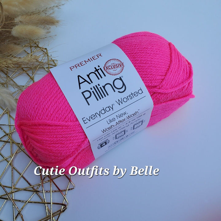 Premier Anti-Pilling Everyday Worsted Yarn, CHOOSE COLOR