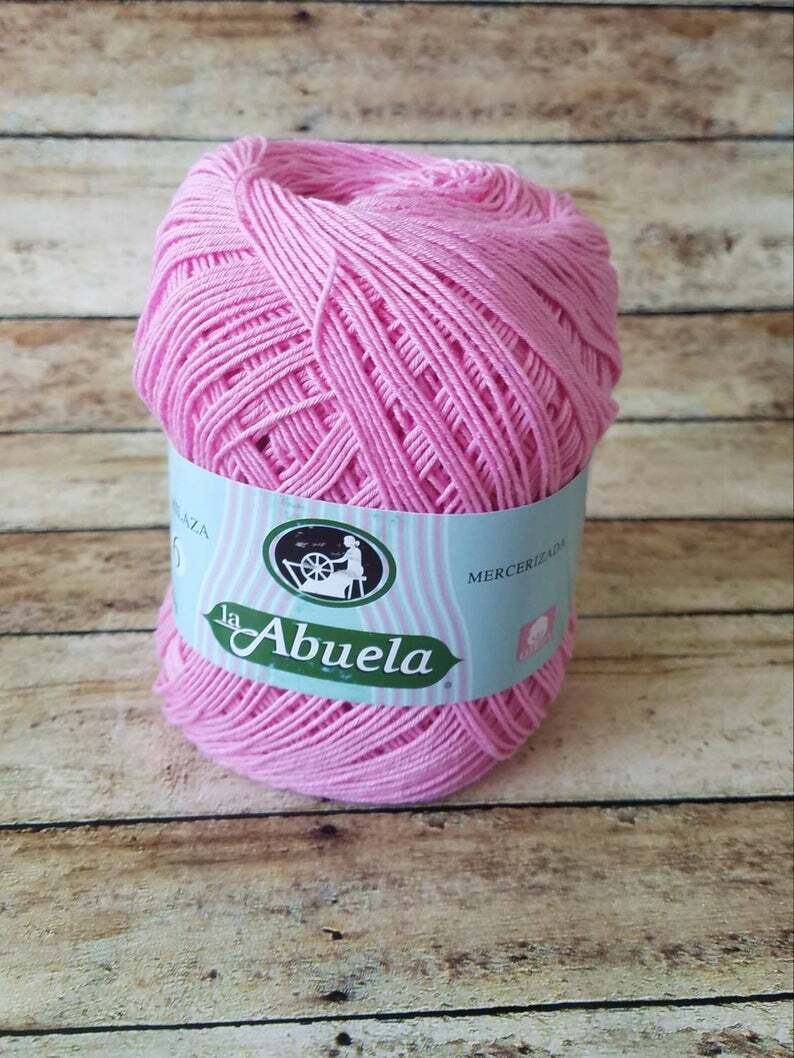 Abuela No.6,Cotton  Omega 100% Mercerized Cotton Yarn, Cotton Abuela Thread Soft