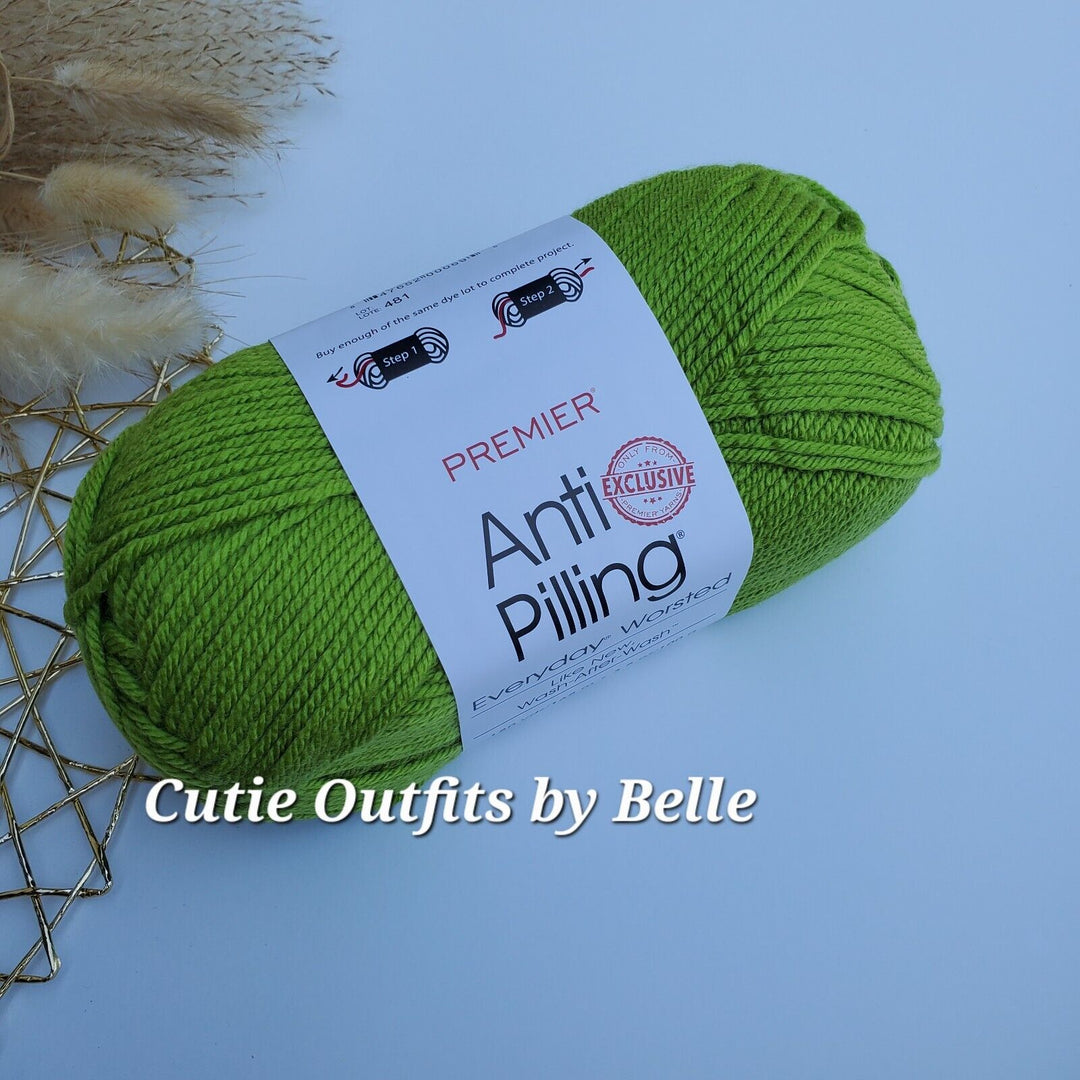 Premier Anti-Pilling Everyday Worsted Yarn, CHOOSE COLOR