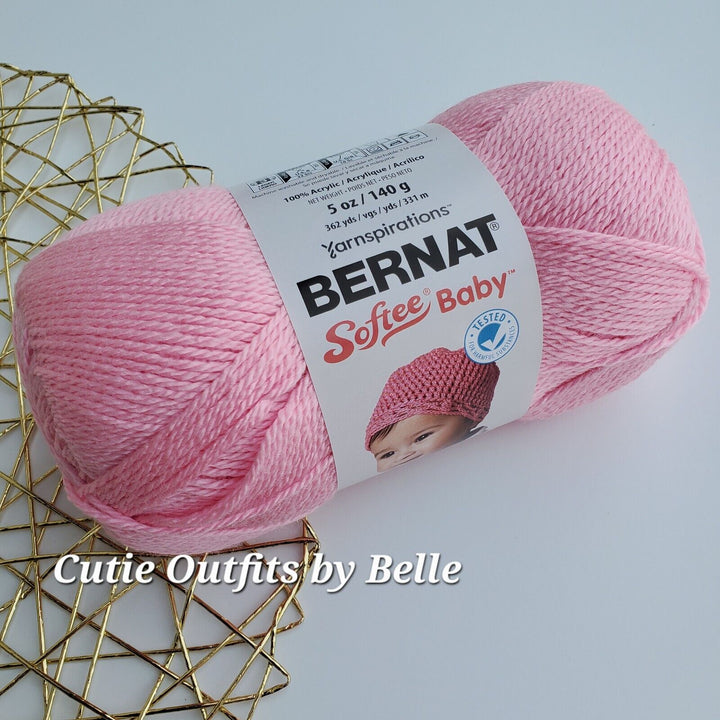 SALE! Bernat Softee Baby Yarn,5 oz/140g Light Weight Acrylic Yarn