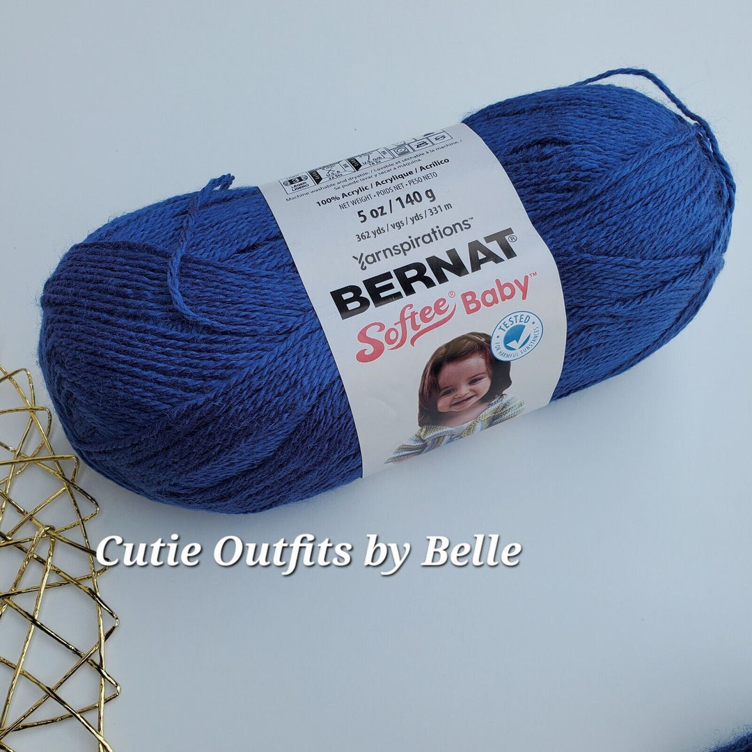 SALE! Bernat Softee Baby Yarn,5 oz/140g Light Weight Acrylic Yarn