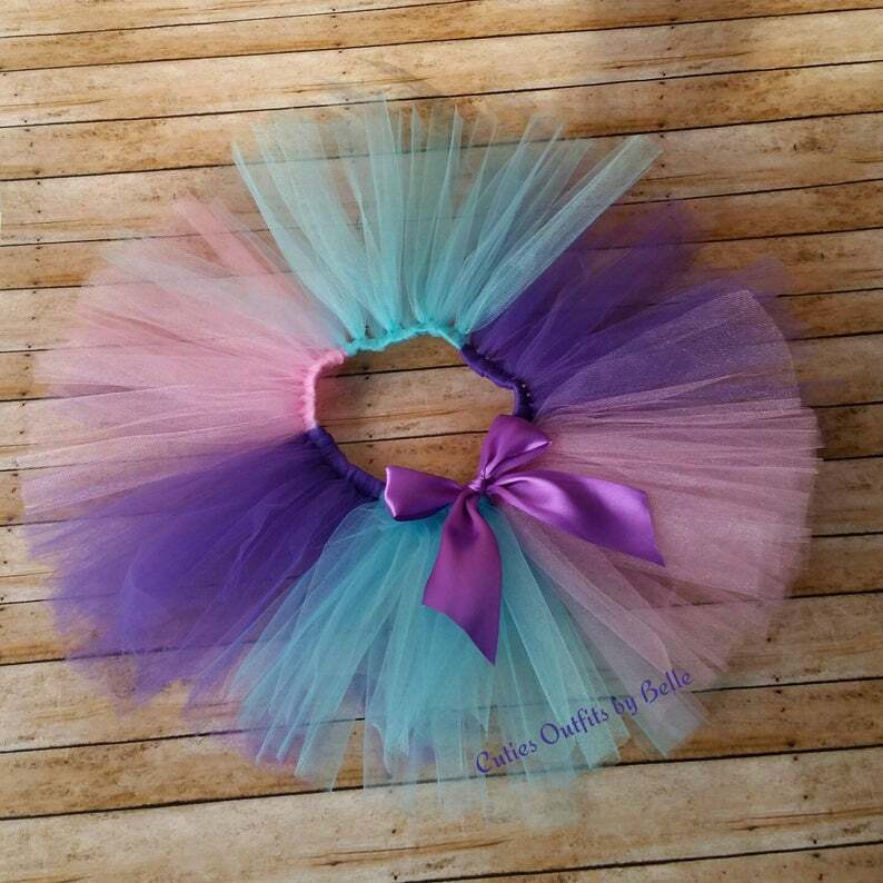 Baby Girl First 1/2 Birhtday Outfit Dress Tutu Skirt Cake Smash 12 Months Baby