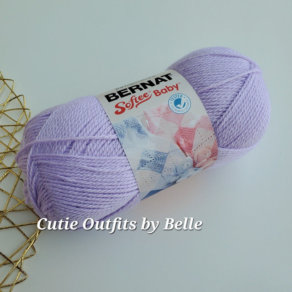 SALE! Bernat Softee Baby Yarn,5 oz/140g Light Weight Acrylic Yarn