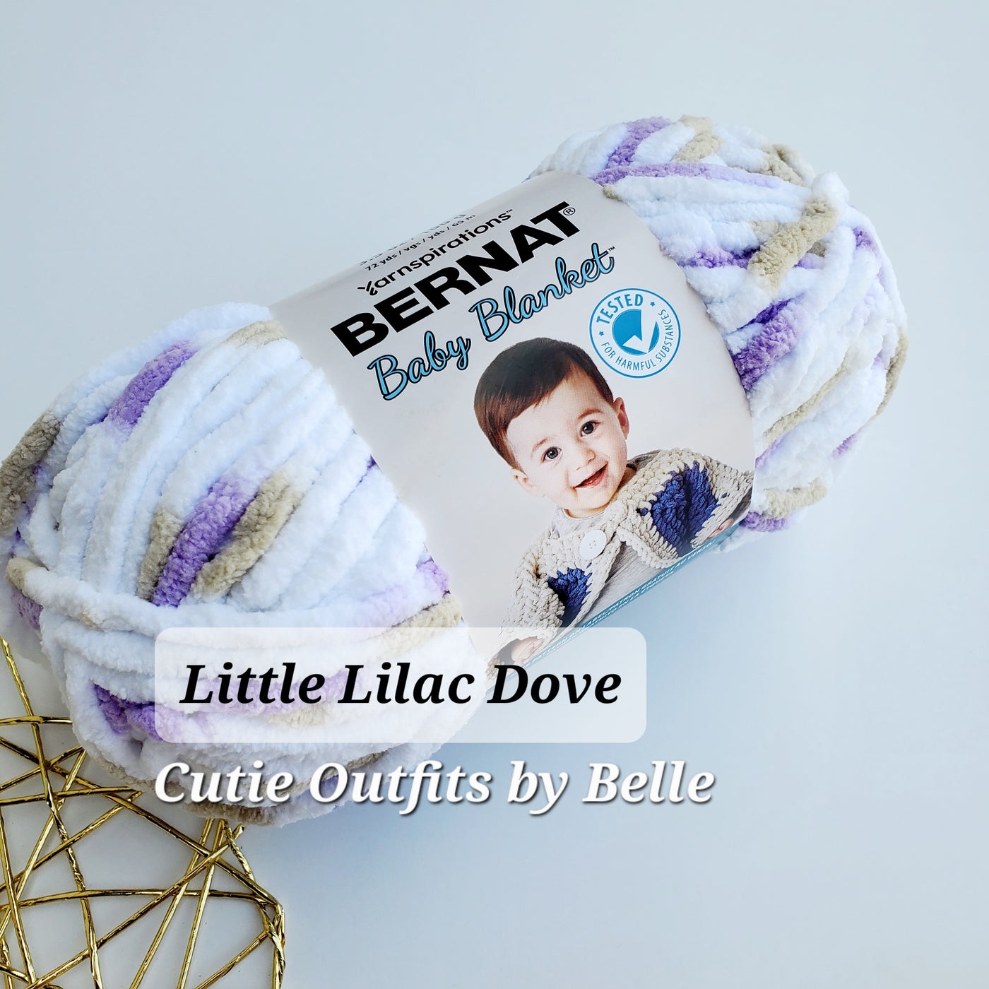 Bernat Baby Blanket SMALL Ball 3.5oz/100g