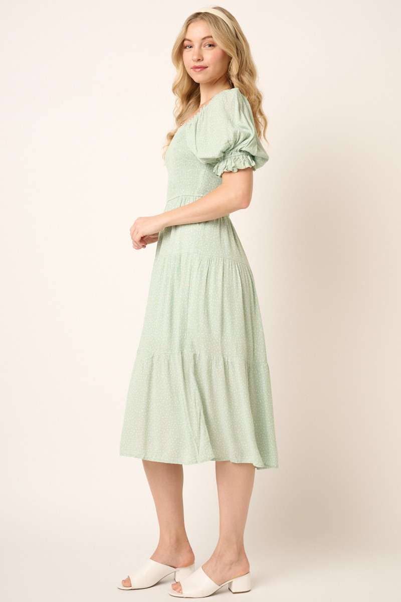 Light Green Women Dress