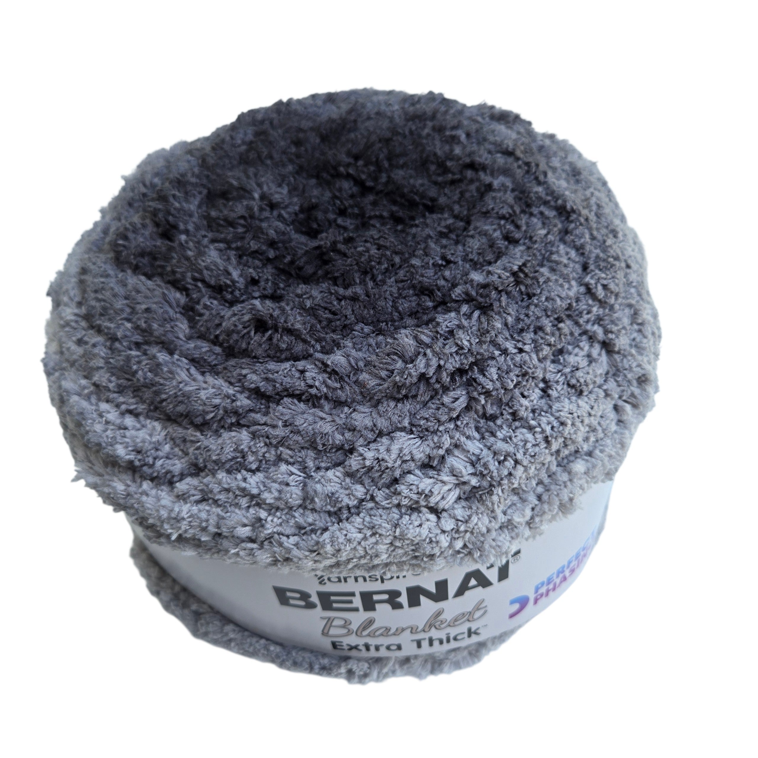 Bernat Blanket Extra Thick Yarn –Jumbo #7 Super Bulky- COAL