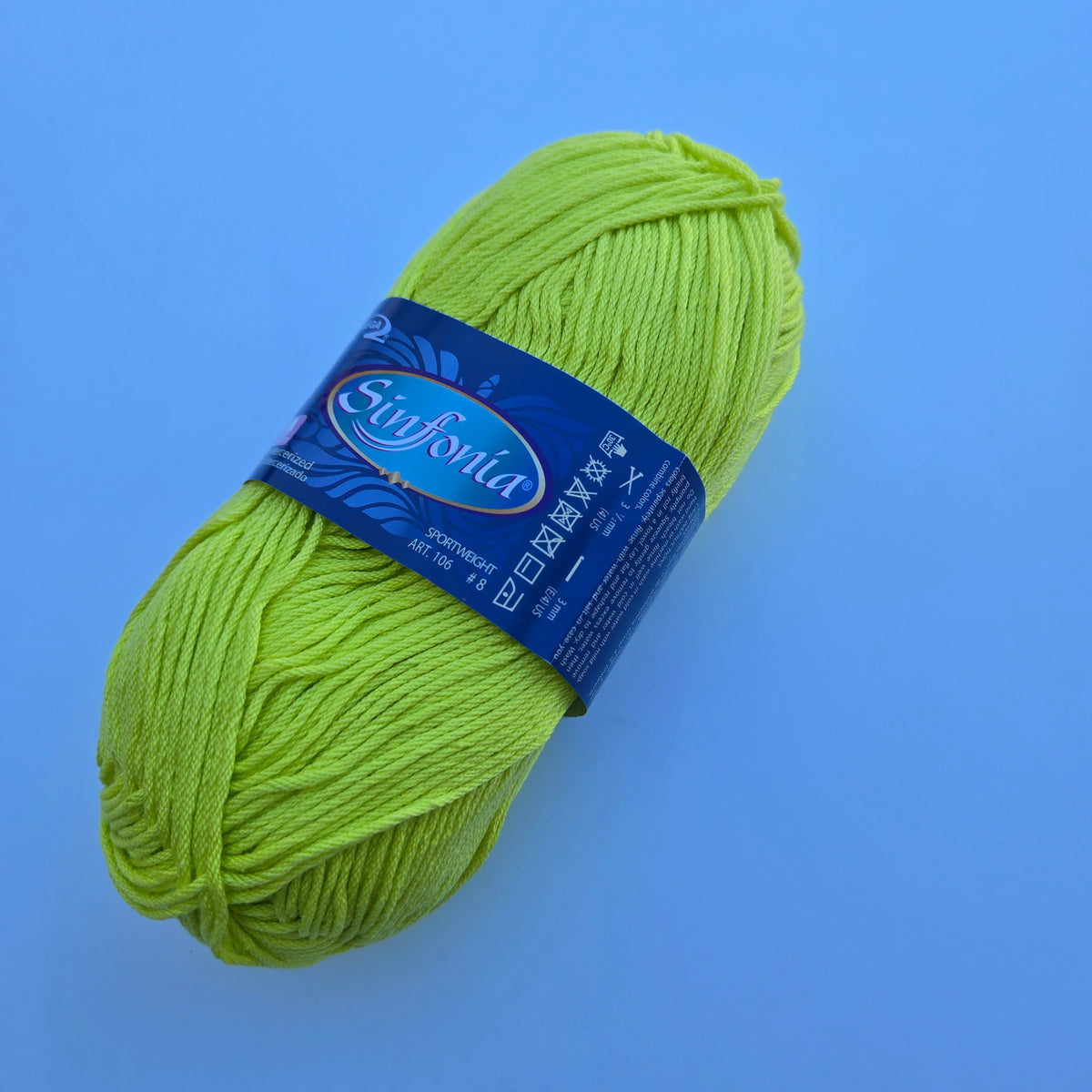 VARIEGATED and Solids Sinfonia Cotton Yarn,  Crochet Knitting Yarn, DK Sportweight