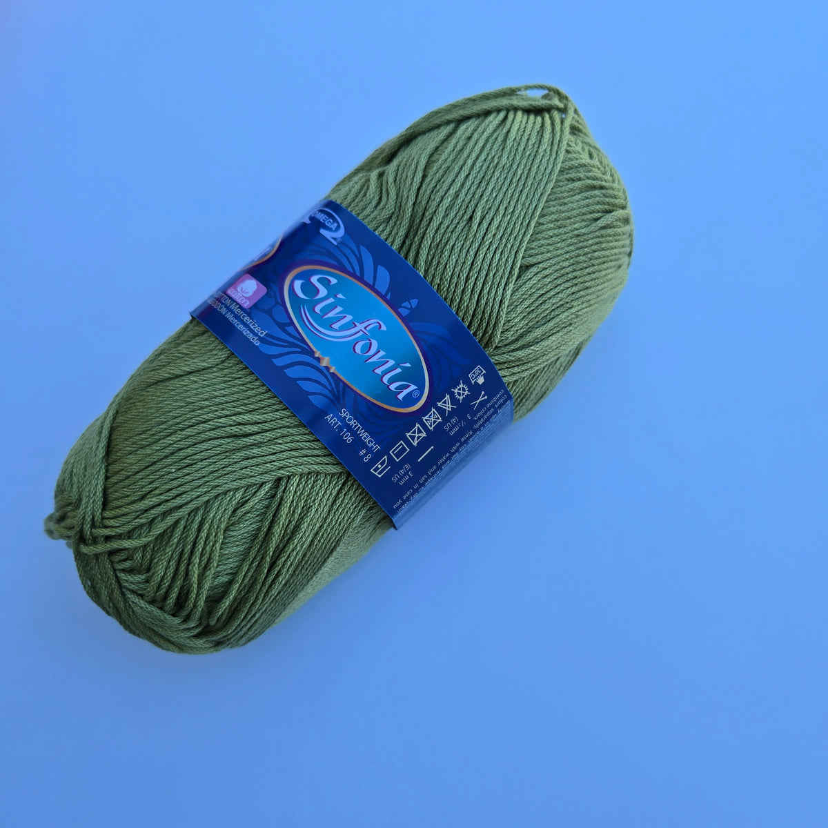 VARIEGATED and Solids Sinfonia Cotton Yarn,  Crochet Knitting Yarn, DK Sportweight