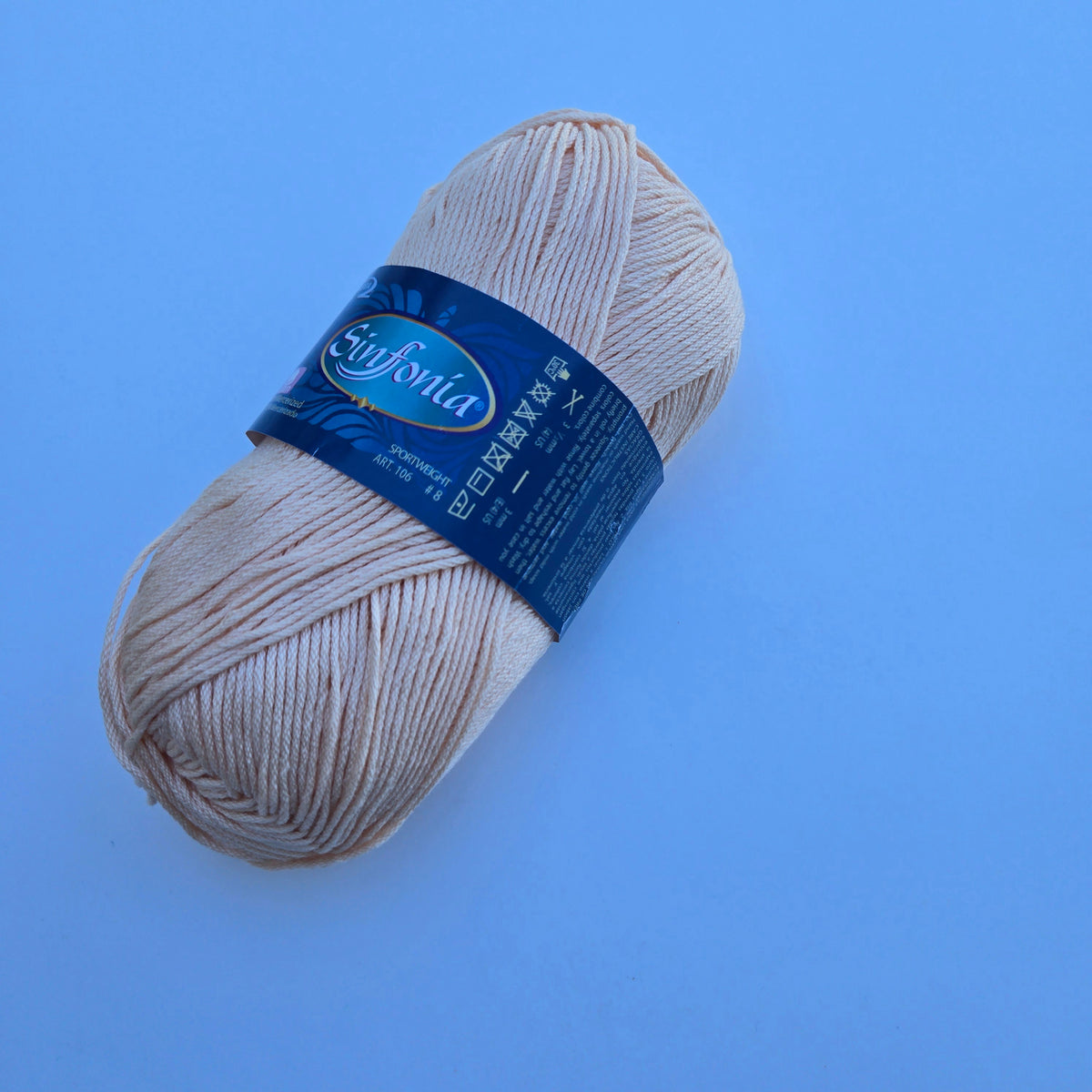 VARIEGATED and Solids Sinfonia Cotton Yarn,  Crochet Knitting Yarn, DK Sportweight