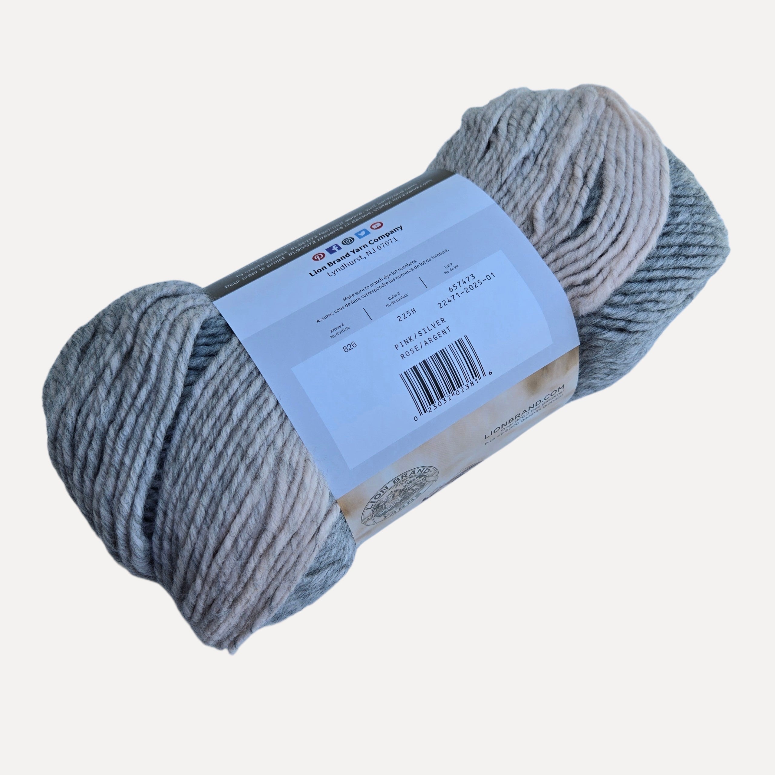 Lion Brand Scarfie Yarn Soft Ombré Wool Blend