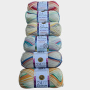 Cotton Prints Dk Cotton Yarn Lion Brand