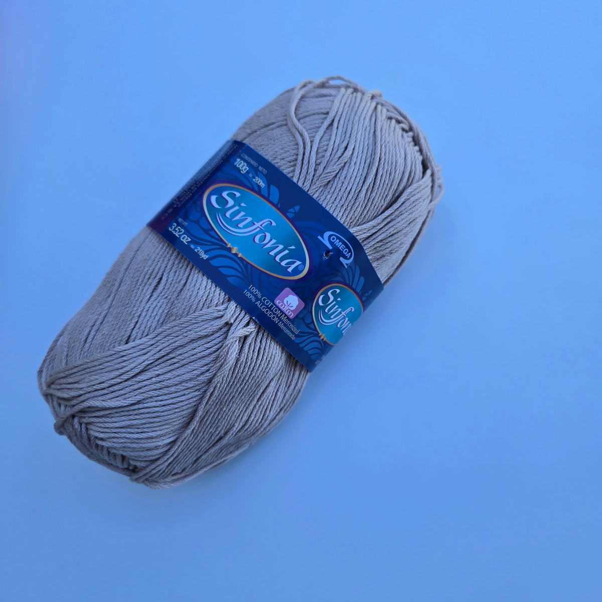 VARIEGATED and Solids Sinfonia Cotton Yarn,  Crochet Knitting Yarn, DK Sportweight