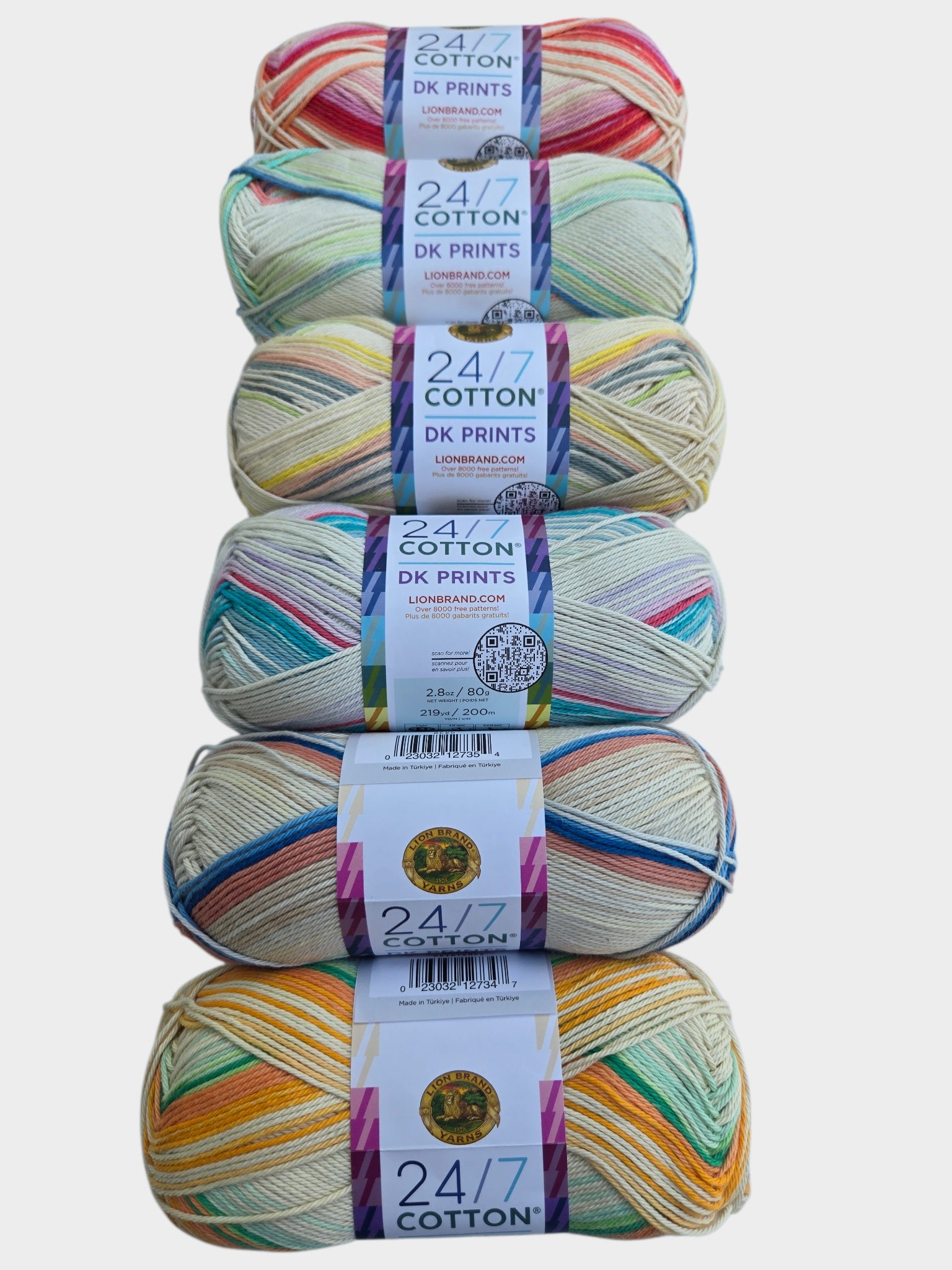 Cotton Prints Dk Cotton Yarn Lion Brand