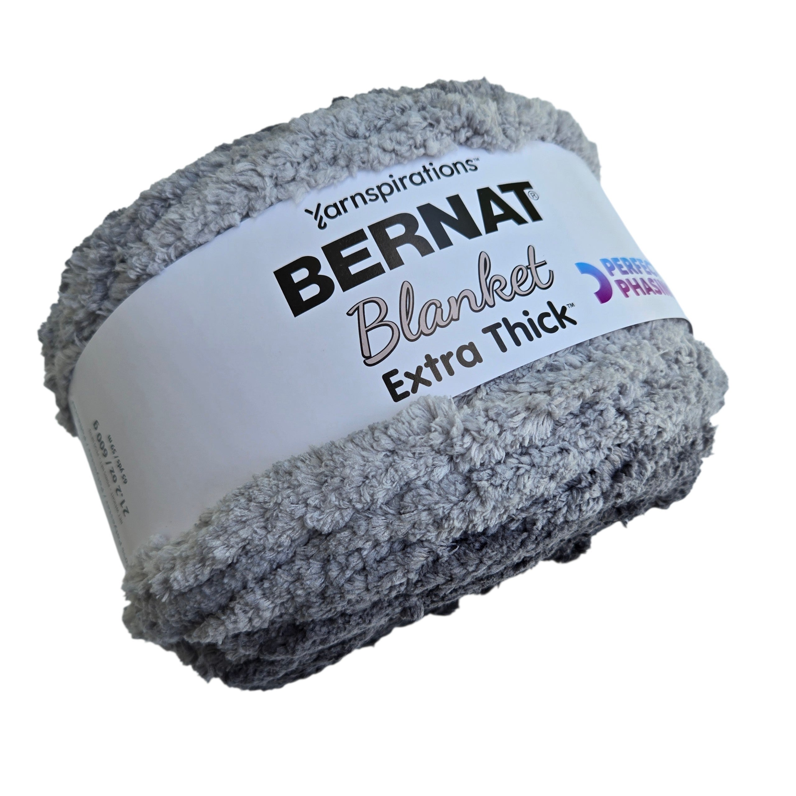 Bernat Blanket Extra Thick Yarn –Jumbo #7 Super Bulky- COAL