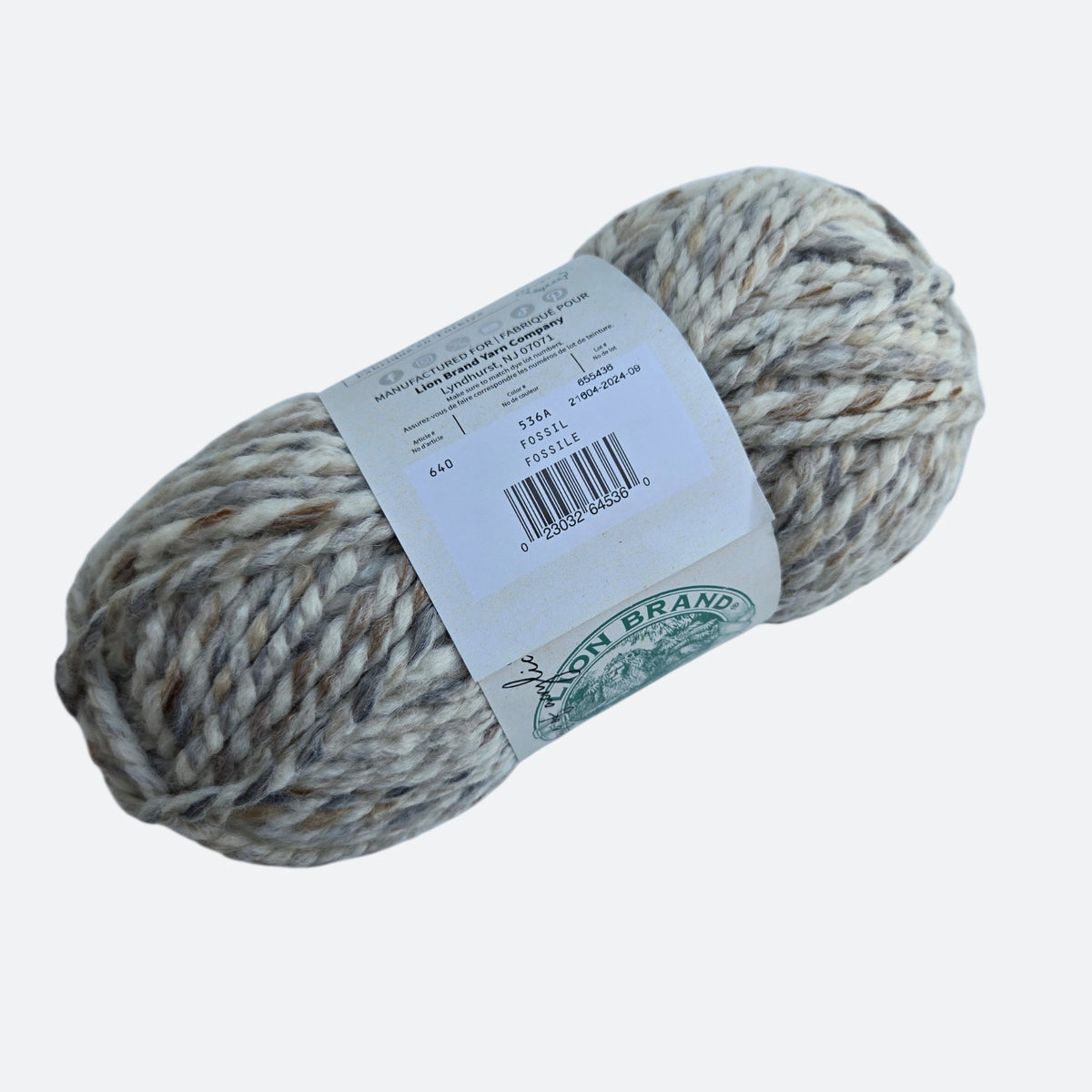 Lion Brand Wool-Ease Thick & Quick Yarn 5oz – Neutral Variegated