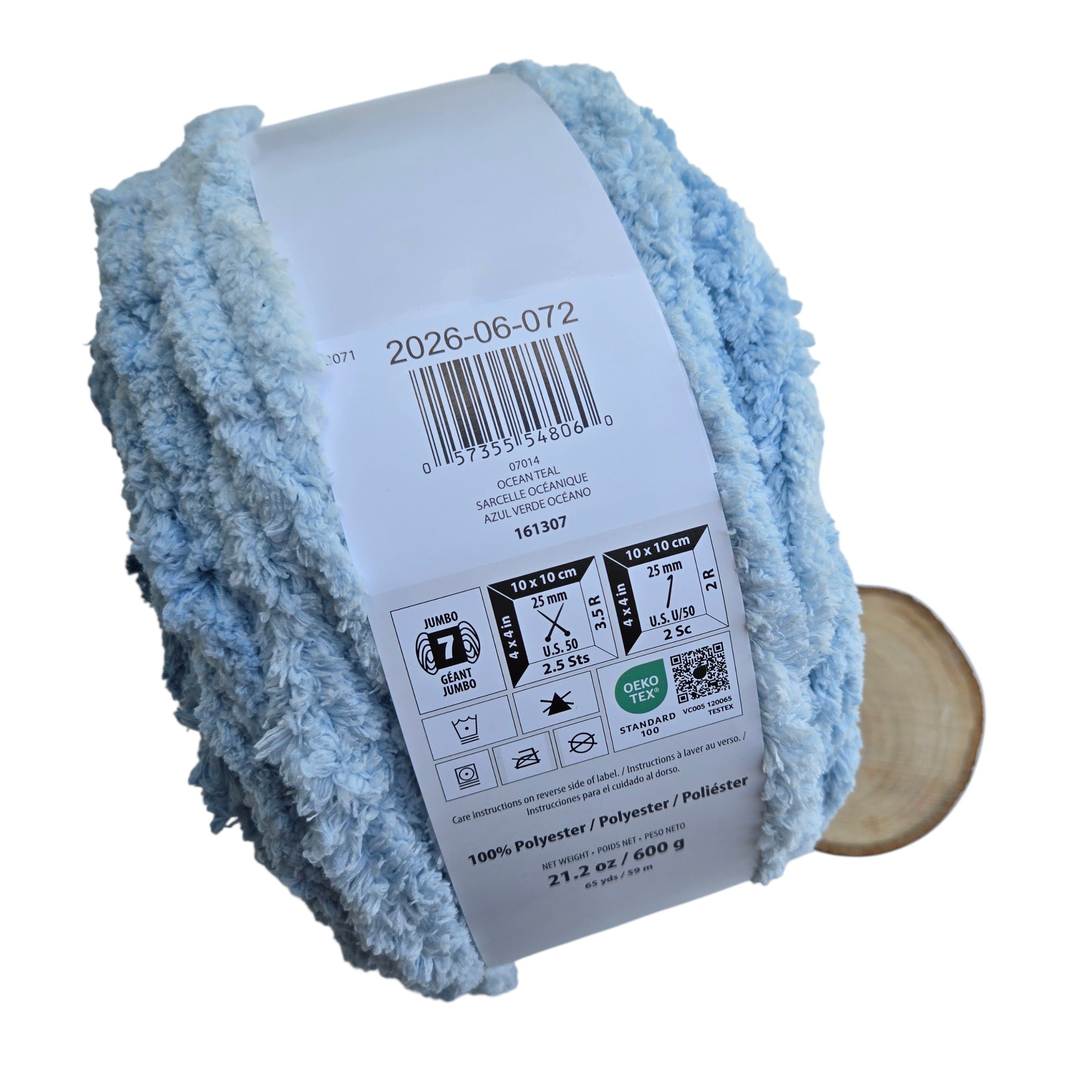 Bernat Blanket Extra Thick Yarn –Jumbo #7 Super Bulky- OCEAN TEAL