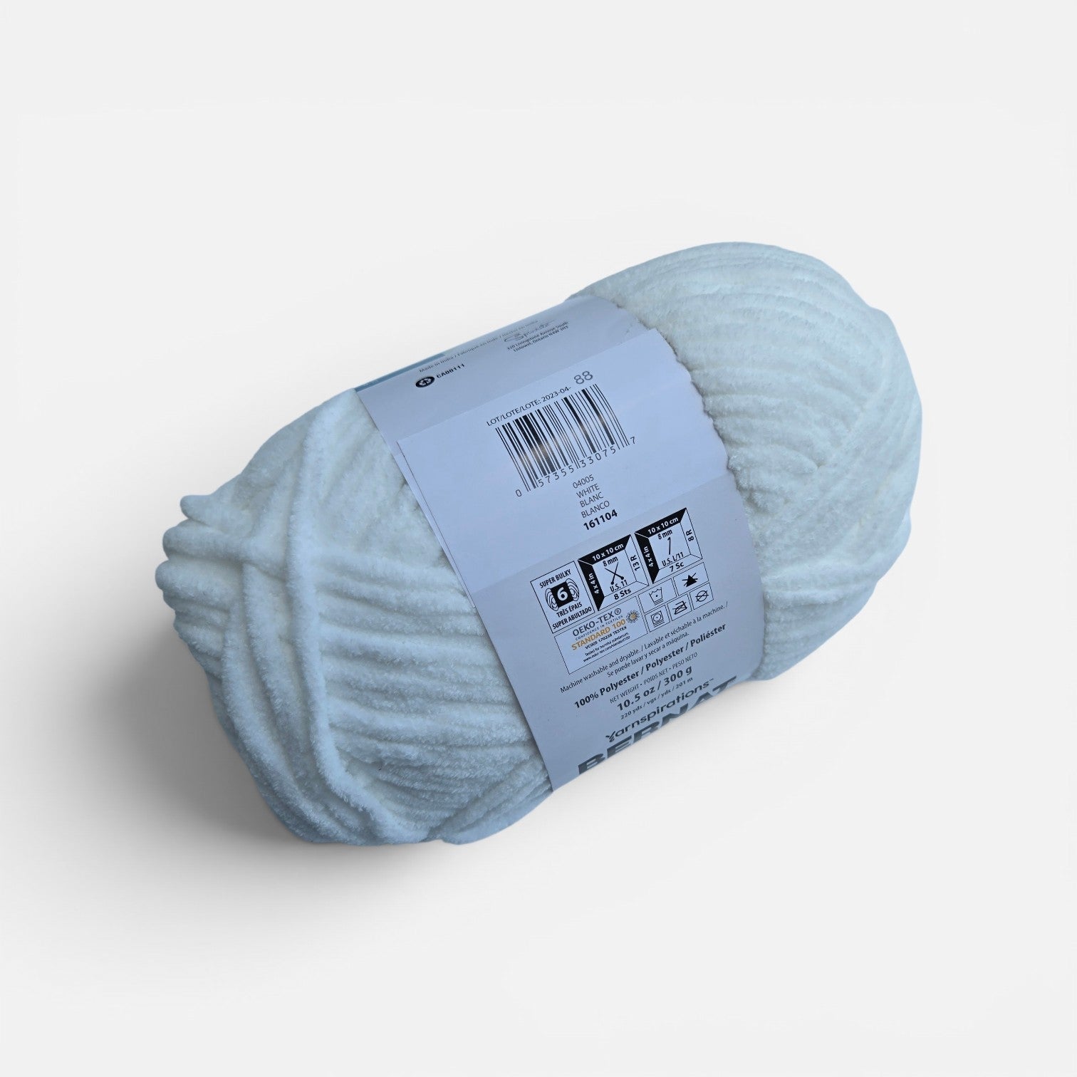 Bernat Baby Blanket Yarn – Super Bulky #6 Chenille Yarn | Ultra Soft Polyester Yarn for Knitting, Crochet & Blankets.