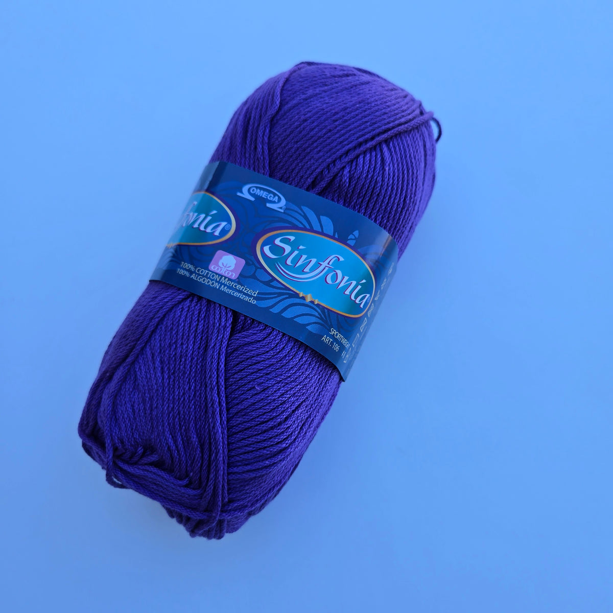 VARIEGATED and Solids Sinfonia Cotton Yarn,  Crochet Knitting Yarn, DK Sportweight