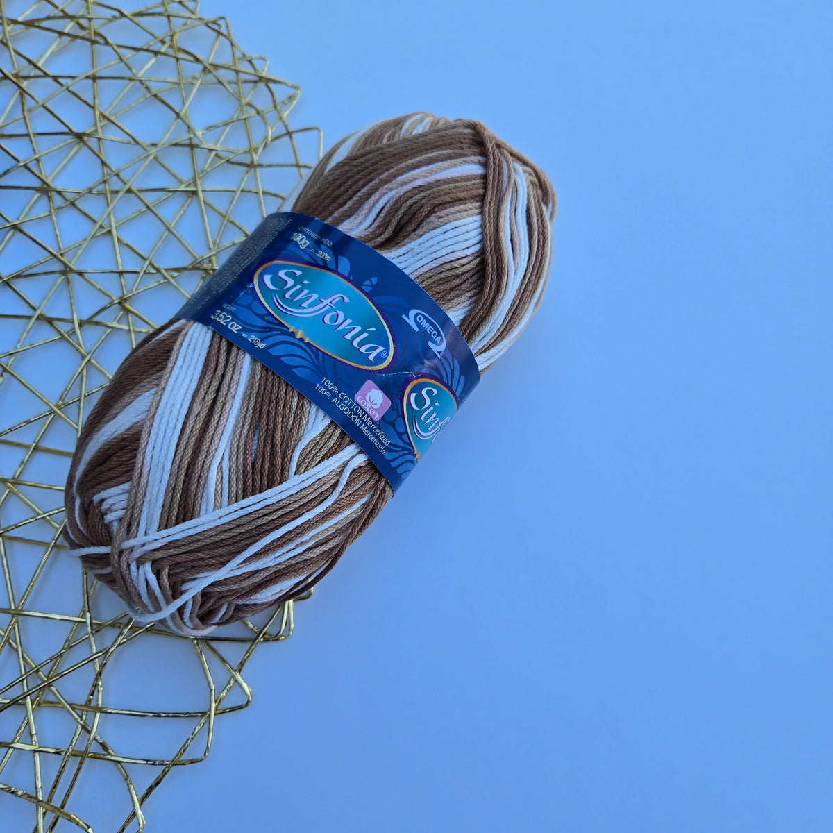 Variegated Khaki 871 Sinfonia Cotton Yarn