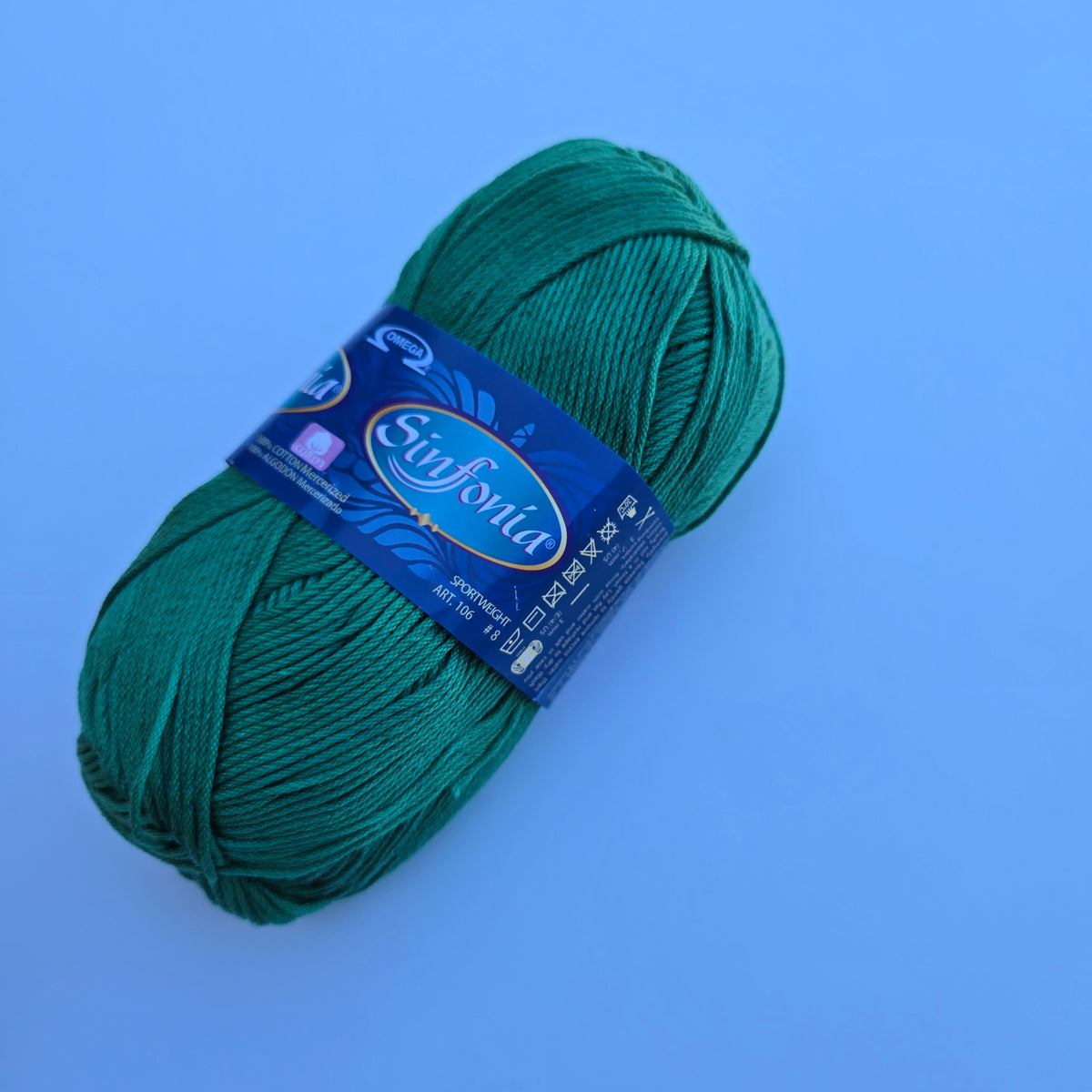 VARIEGATED and Solids Sinfonia Cotton Yarn,  Crochet Knitting Yarn, DK Sportweight