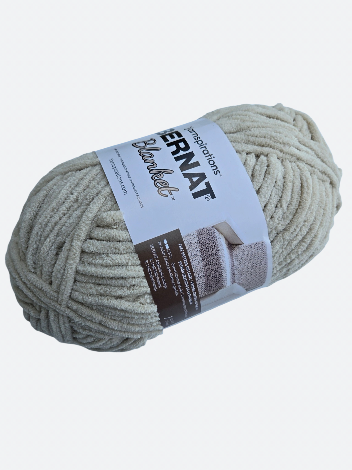 Bernat Blanket Almond Yarn – Super Bulky 300g