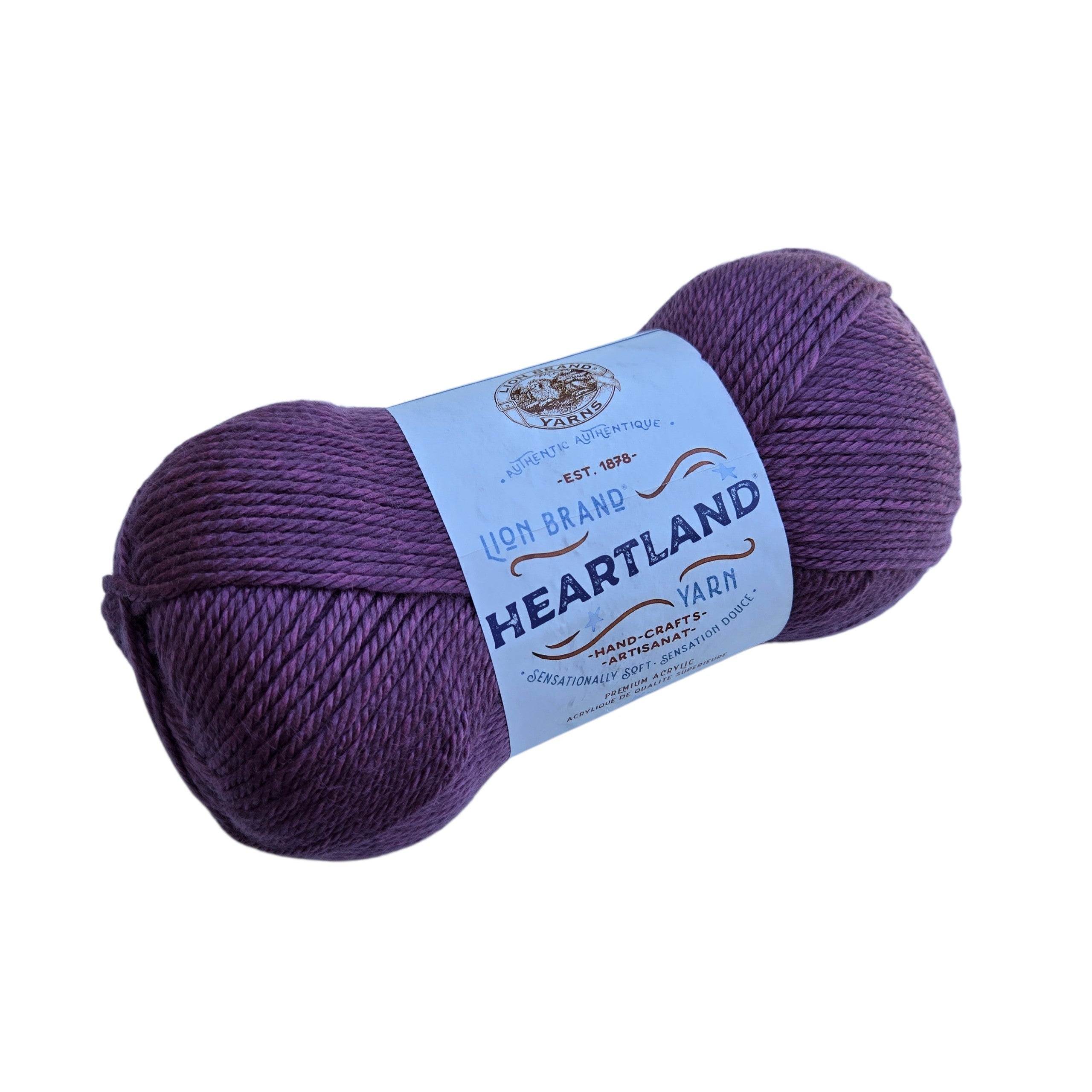 Lion Brand Heartland Yarn – Premium Acrylic