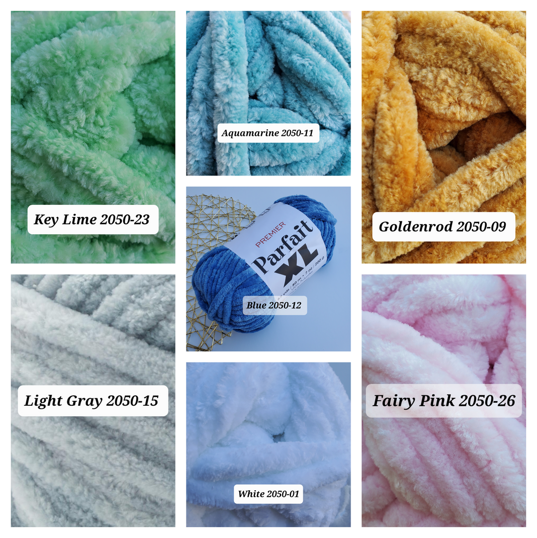 PARFAIT XL JUMBO PREMIER YARNS, Knitting Chunky Yarn, Crochet Chunky Yarns