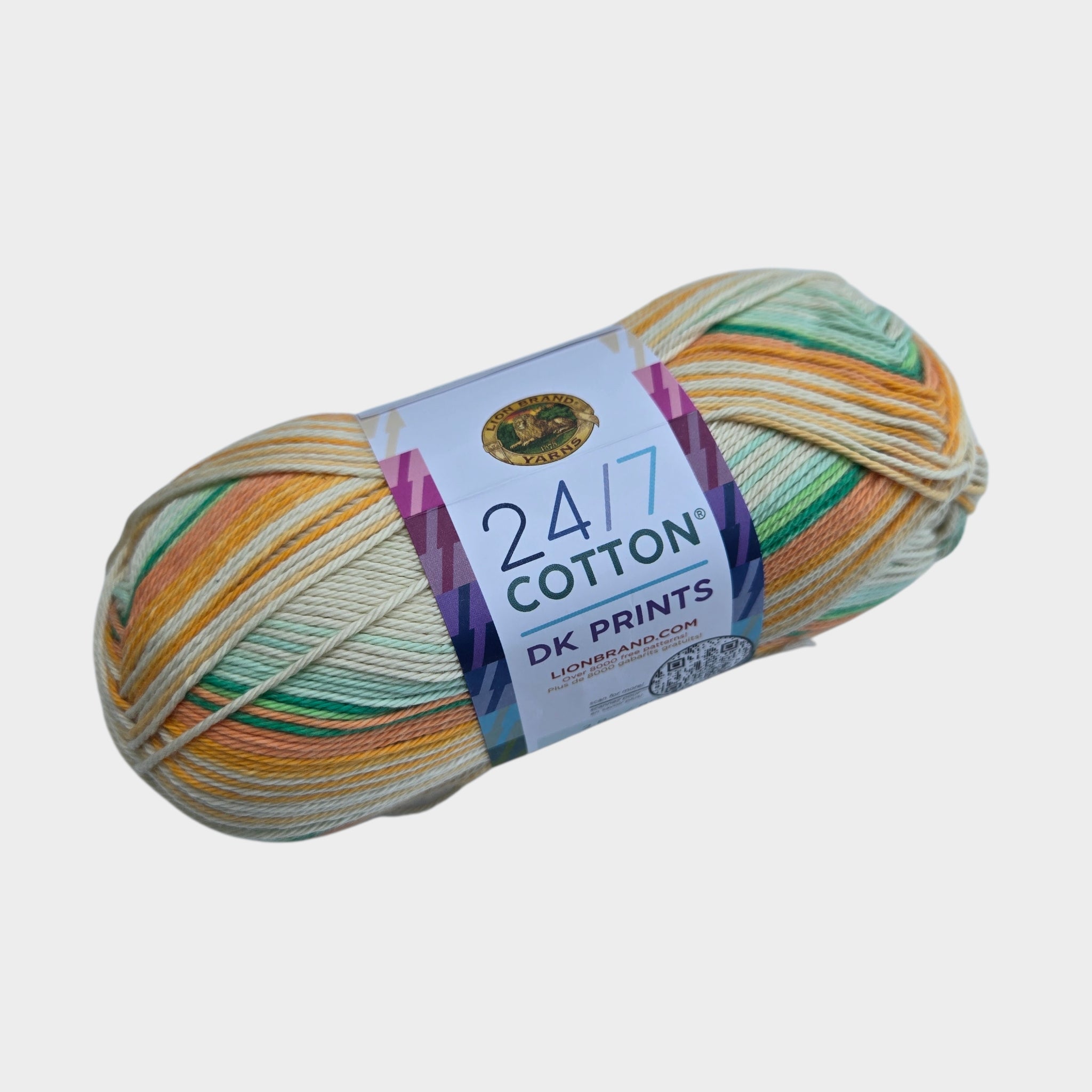 Cotton Prints Dk Cotton Yarn Lion Brand