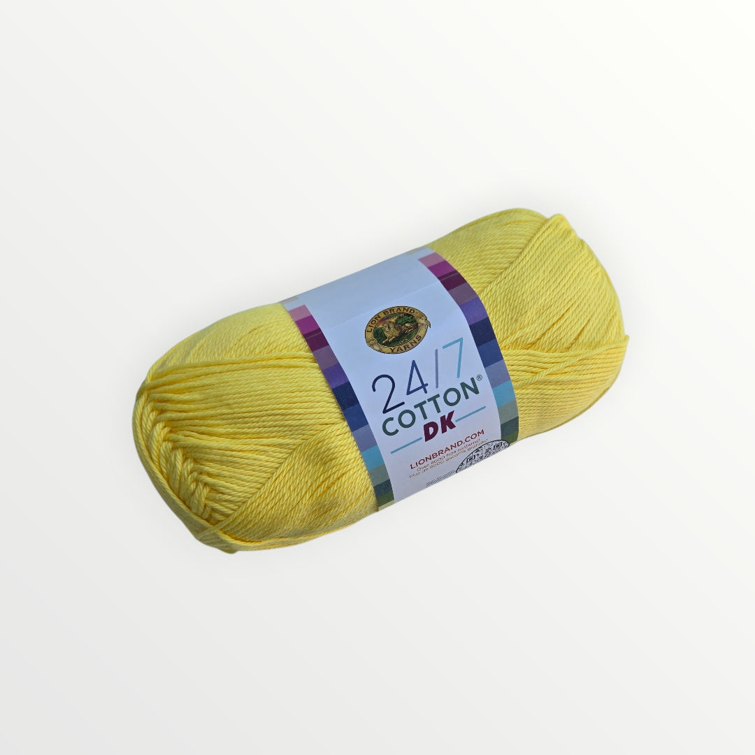 DK 24/7 Cotton Yarn, Lion Brand Dk 24/7 #3 Yarn