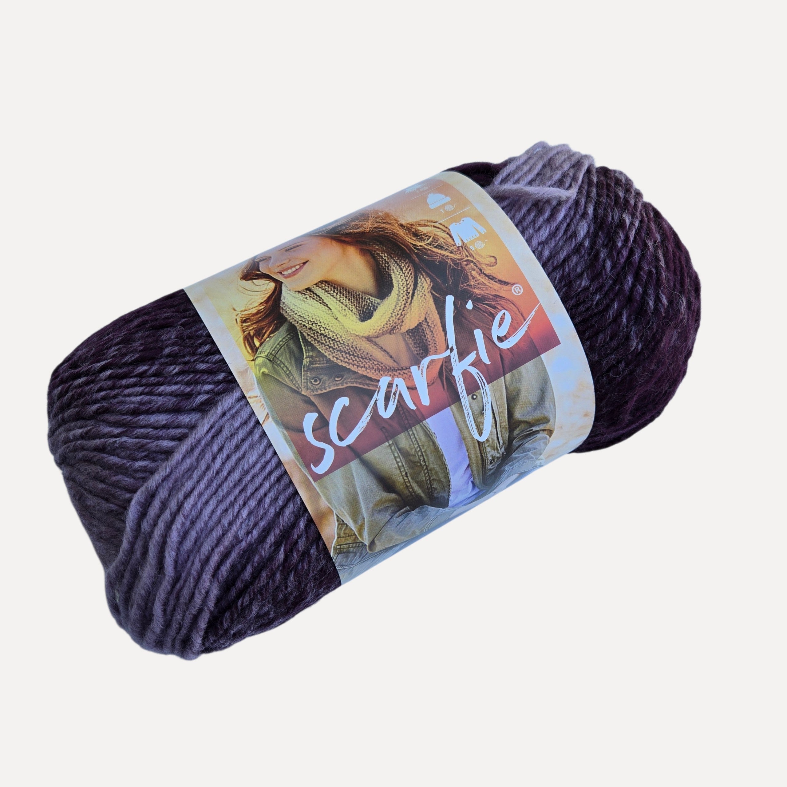 Lion Brand Scarfie Yarn Soft Ombré Wool Blend