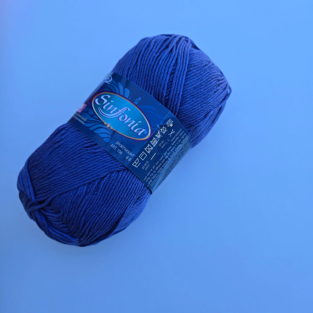 VARIEGATED and Solids Sinfonia Cotton Yarn,  Crochet Knitting Yarn, DK Sportweight