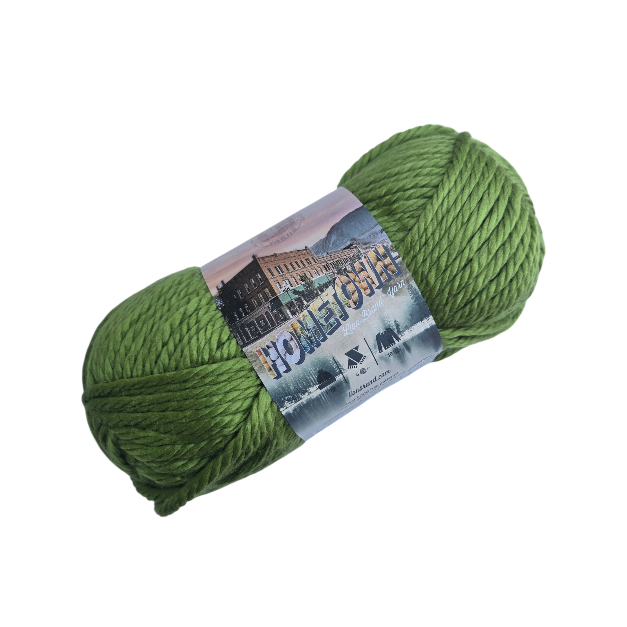 HOMETOWN Yarn Lion Brand, 5oz /142g Acrylic Yarn for Crochet and Knitting
