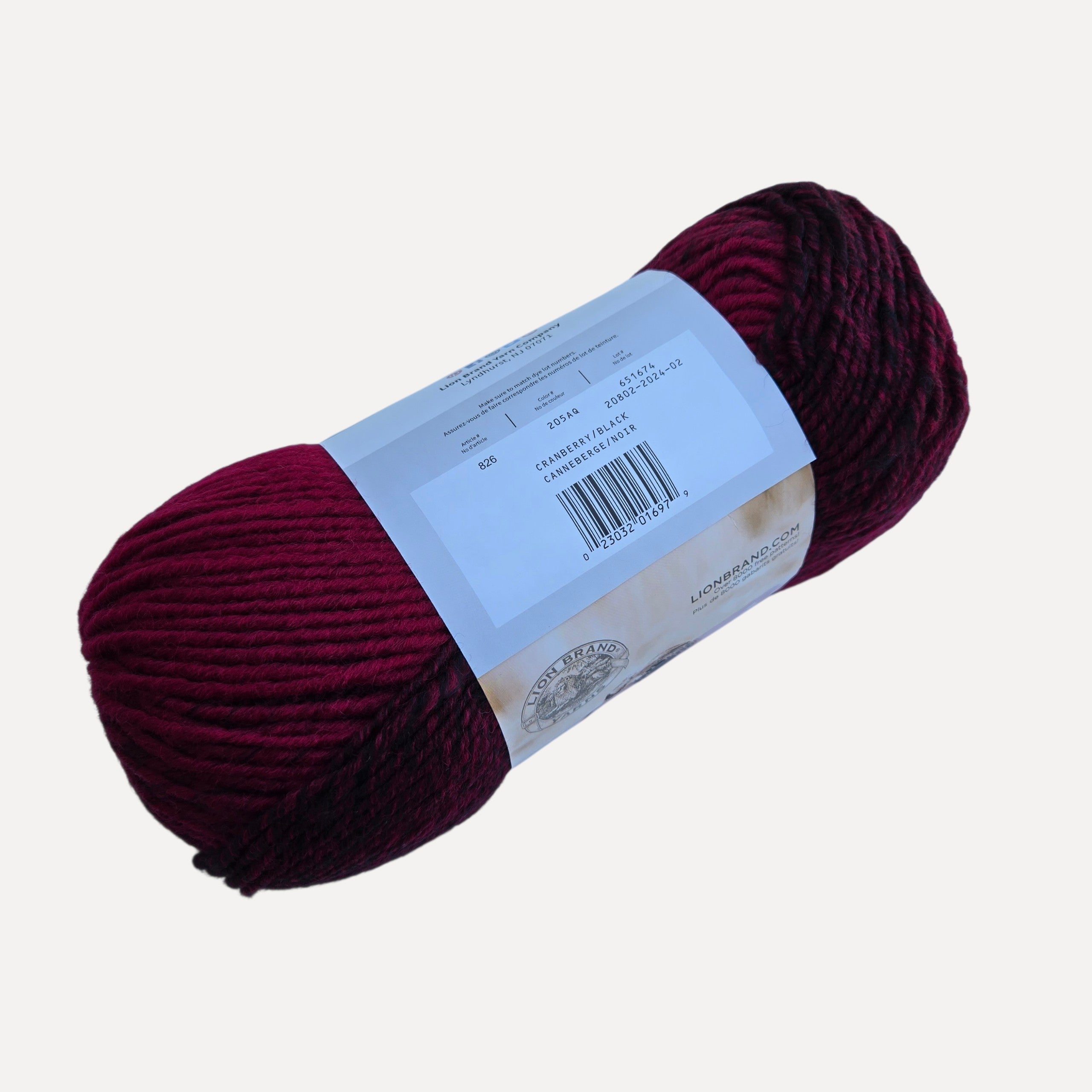 Lion Brand Scarfie Yarn Soft Ombré Wool Blend